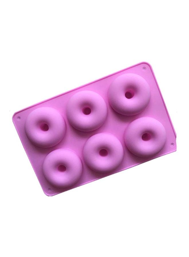 شاربدو قالب كيك سيليكون وردي 27x17.5x3سم - Image 1